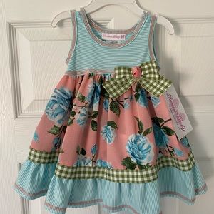 Bonnie Baby 2-Piece Dress and Bloomers